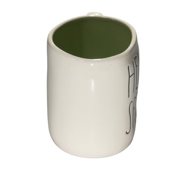 Rae Dunn "Hello Spring" Artisan Mug Ceramic 12 Oz. White By Magenta - Picture 4 of 9